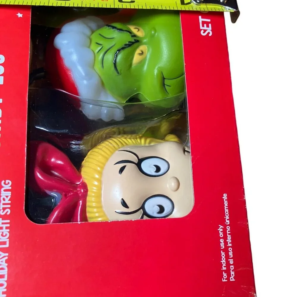The Grinch & Cindy-lou Holiday Light String